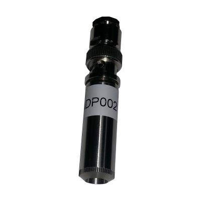 bnc to 1/2 in microphone thread adapter, 6.8 pf with shorting cap for use as a dummy microphone. simulates load from a 1/4 in mic. incl. 1/4 in preamp adapter (adp009)